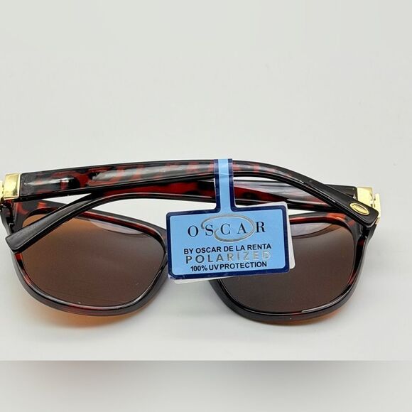 Oscar de la Renta Tortoise Shell Polarised Sunglasses OSS 1364 CEP 215